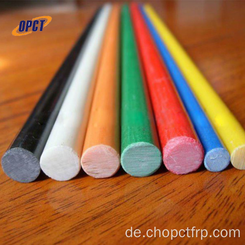 Niedrigerer Preis farbenfrohe Glasfaserstangen Sticks